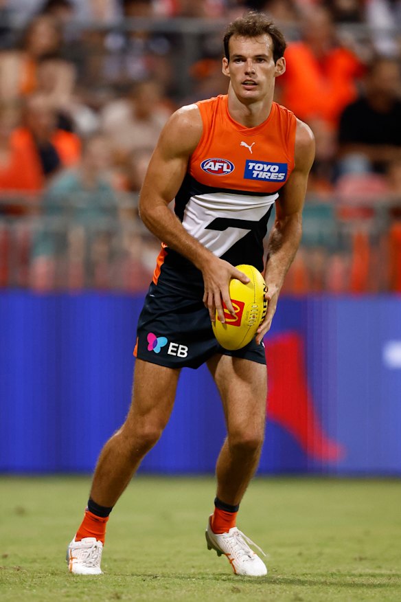 Jack Buckley in action for the Giants earlier this year.