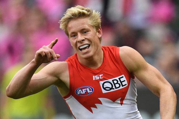 Whistle stop tour: Isaac Heeney.
