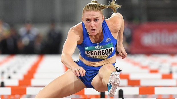Resting up: Sally Pearson will skip a meet to train for the Games.