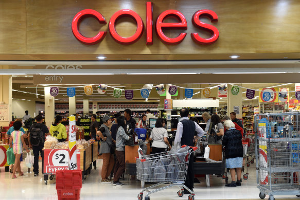 Coles shoppies hot sale
