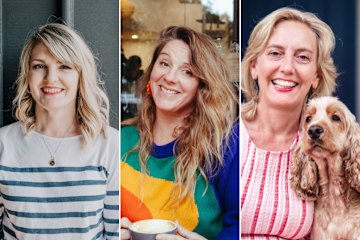 Amy, Victoria and Kathryn