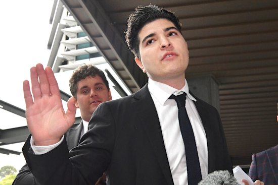 Drew Pavlou: “They think I’m a racist who likes to stir people up. I cop so much bullshit, ­unfortunately.”