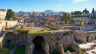 The ruins of Herculaneum.