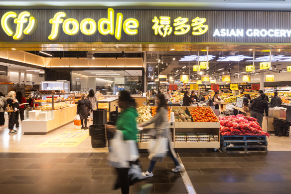 Foodle is a new supermarket-sized megastore at Highpoint Shopping Centre.