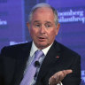 Blackstone CEO Stephen Schwarzman.