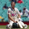 Marnus Labuschagne is run out at the SCG.