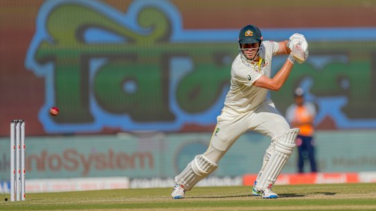 Cameron Green in full flight.