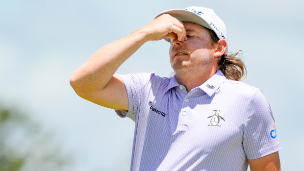 ‘No words’: Cameron Smith breaks down in tears after Australian PGA nightmare