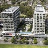 The Macquarie Park apartment’s car parks on the basement level are at risk of collapse.