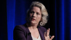 Housing Minister Clare O’Neil at the property summit.