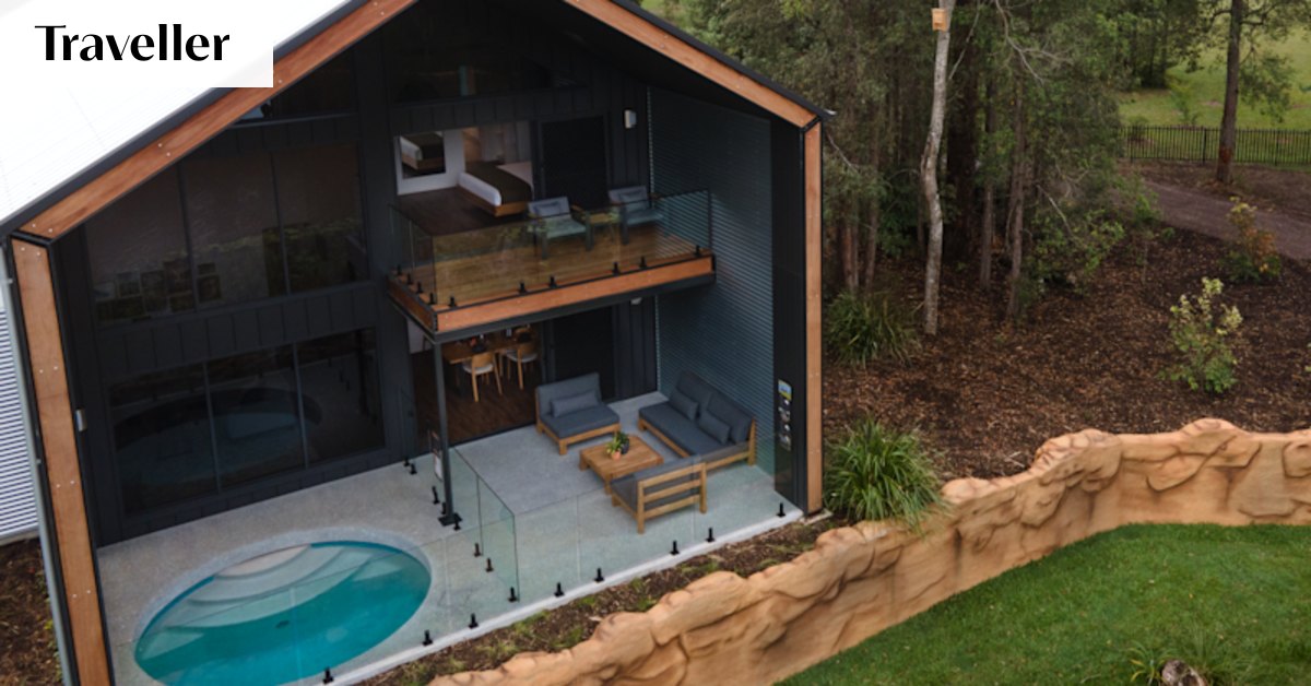 The Irwins now offer luxury accommodation – complete with live crocs