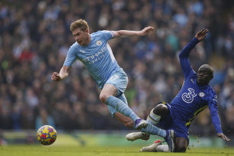 Kevin De Bruyne sealed Manchester City’s 1-0 win over Chelsea. 