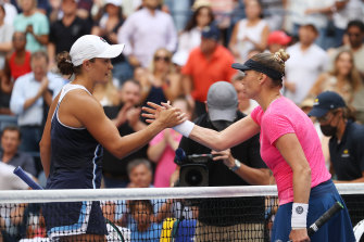 Barty had never played Russian veteran Vera Zvonareva and faces another fresh challenge in Danish teen Clara Tauson.