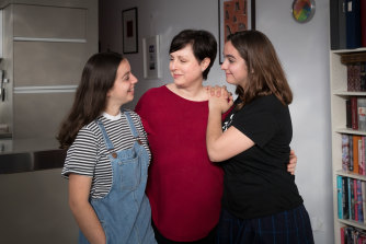 Cecilia Anthony, pictured with two of her three daughters, had a later gestation abortion in 1997.