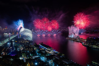 Happy New Year! Sydney bid 2021 goodbye with a bang.