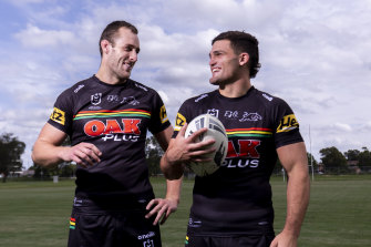penrith nathan yeo cleary isaah captains skippers pair panthers