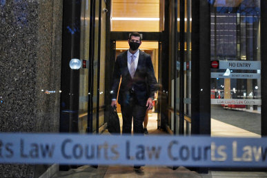 Ben Roberts-Smith leaves the Federal Court in July.