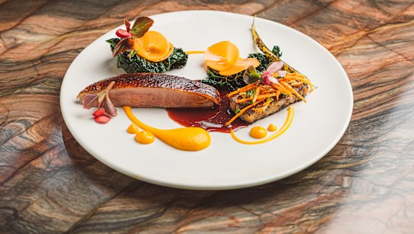 A dish at Auckland’s Ahi restaurant. 