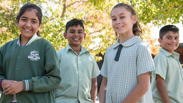 "Regular tests just end up in your report but mum said she cares about NAPLAN," said Saniya Misbah, 10.