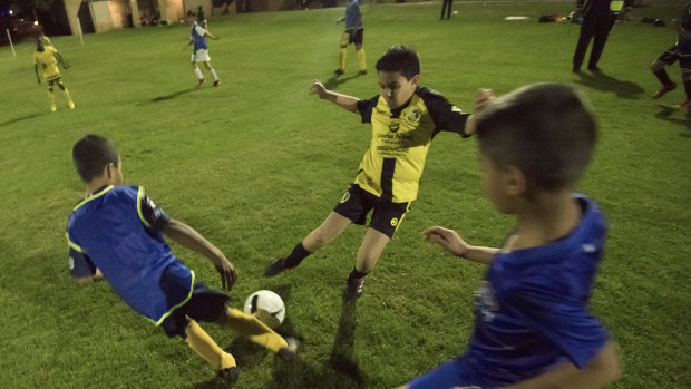 Soccer clubs such as Lakemba have a number of players who arrived in Australia as refugees.