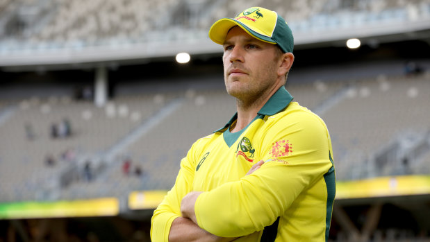Aaron Finch was one of three Australian ODI captains in 2018.