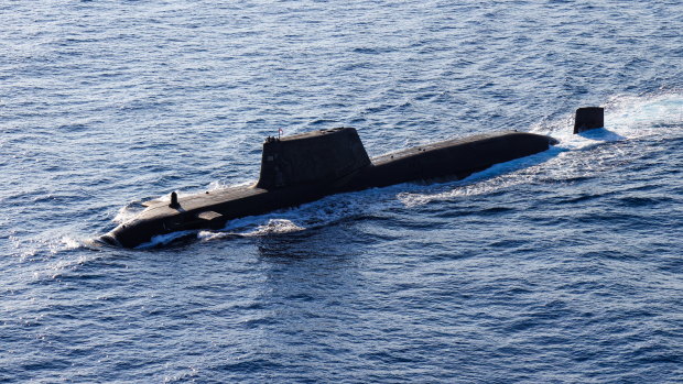 Australia is considering acquiring a British Astute-class submarine.
