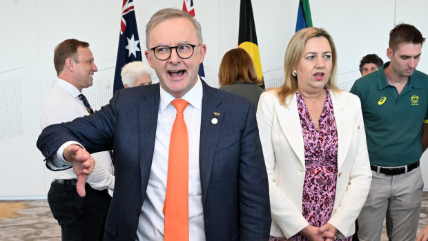 The Queensland government wanted the Commonwealth to jointly fund the Gabba, but Prime Minister Anthony Albanese gave that idea the thumbs down.