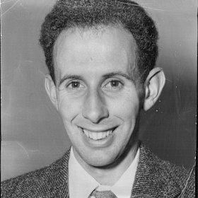 John Landy in 1956, the year he competed in the Olympic Games in Melbourne.