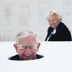 Peter and Joan Clemenger built their art collection together over decades.