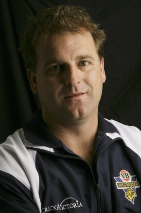 Darren Berry during his coaching days.