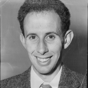 John Landy in 1956, the year he competed in the Olympic Games in Melbourne.