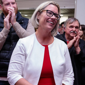 Labor candidate Hannah Beazley during the 2019 federal election.