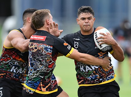 Out of my way ... the superstar No. 1 at training this week.