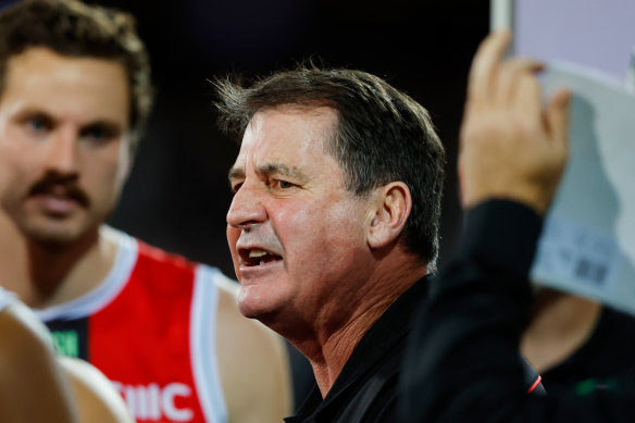 Ross Lyon has made an immediate impact back in charge of the Saints.