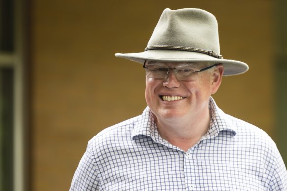 Gareth Ward has denied being drunk and in his underwear when he showed up at parliament in the early hours of the morning in July.