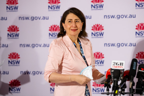 NSW Premier Gladys Berejiklian said her decision to end daily briefings is about “good government”. 