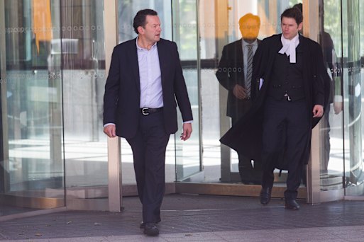 Mark Elliott (left) and Michael Symons (right) in 2019.