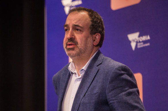 Victorian Sports and Major Events Minister Martin Pakula.