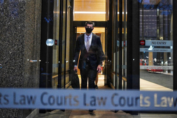 Ben Roberts-Smith leaves the Federal Court in July.