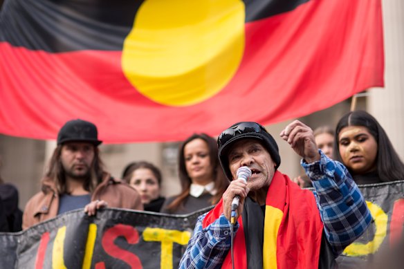 Thorpe’s Uncle Robbie is a lifelong activist for Aboriginal rights.