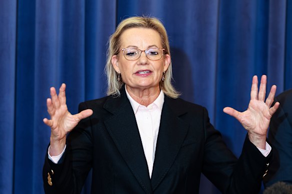Here in three years? New Opposition Leader Sussan Ley.