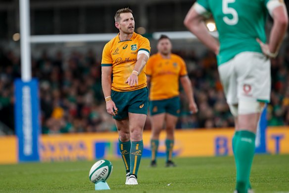 Bernard Foley returned to the Wallabies in 2022.