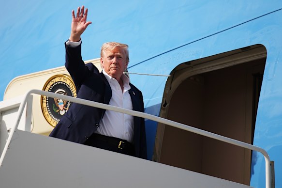 O presidente dos EUA, Donald Trump, não é criticado Starmer quando perguntado sobre a mudança de política do primeiro -ministro.