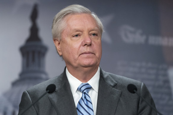 Republican senator Lindsey Graham in March 2022.