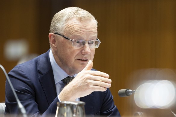 Reserve Bank of Australia governor Philip Lowe. 