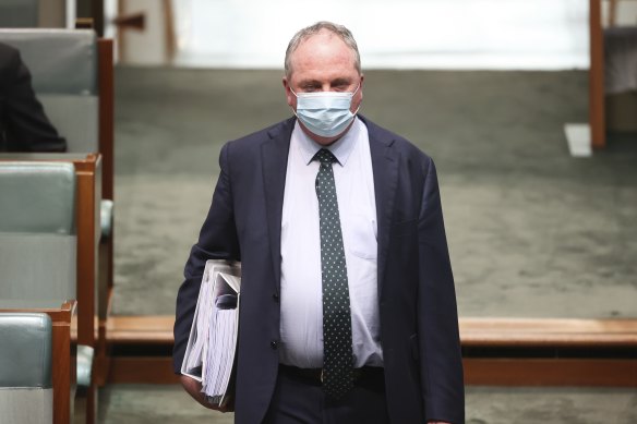 Deputy Prime Minister Barnaby Joyce has tested positive for COVID-19. 