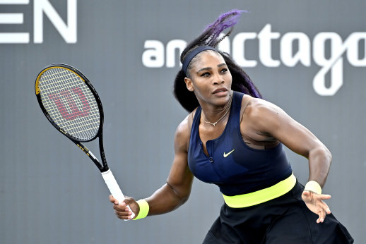 Serena Williams extended her record over Venus to 19-12 with victory in Kentucky.