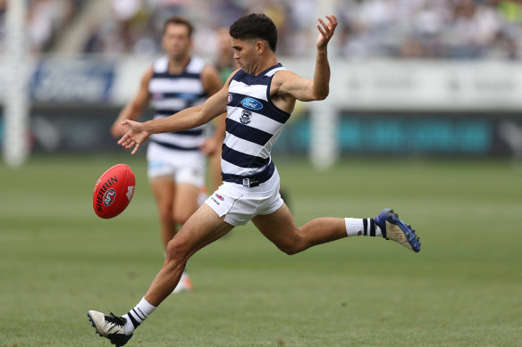 Tyson Stengle kicked four goals for the Cats.