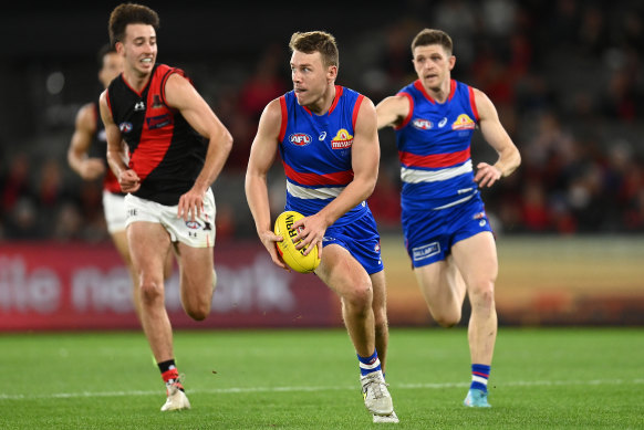 The Bulldogs proved far too strong for Essendon on Sunday.