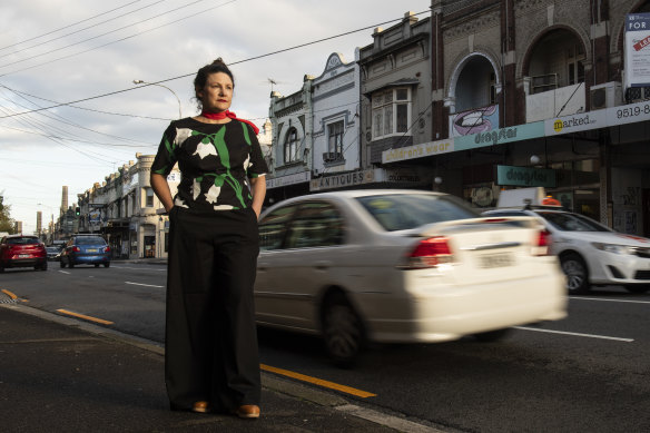 Newtown shop owner Celia Morris fears King Street will become even more congested.